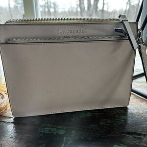 Kate spade ♠️ white small bag